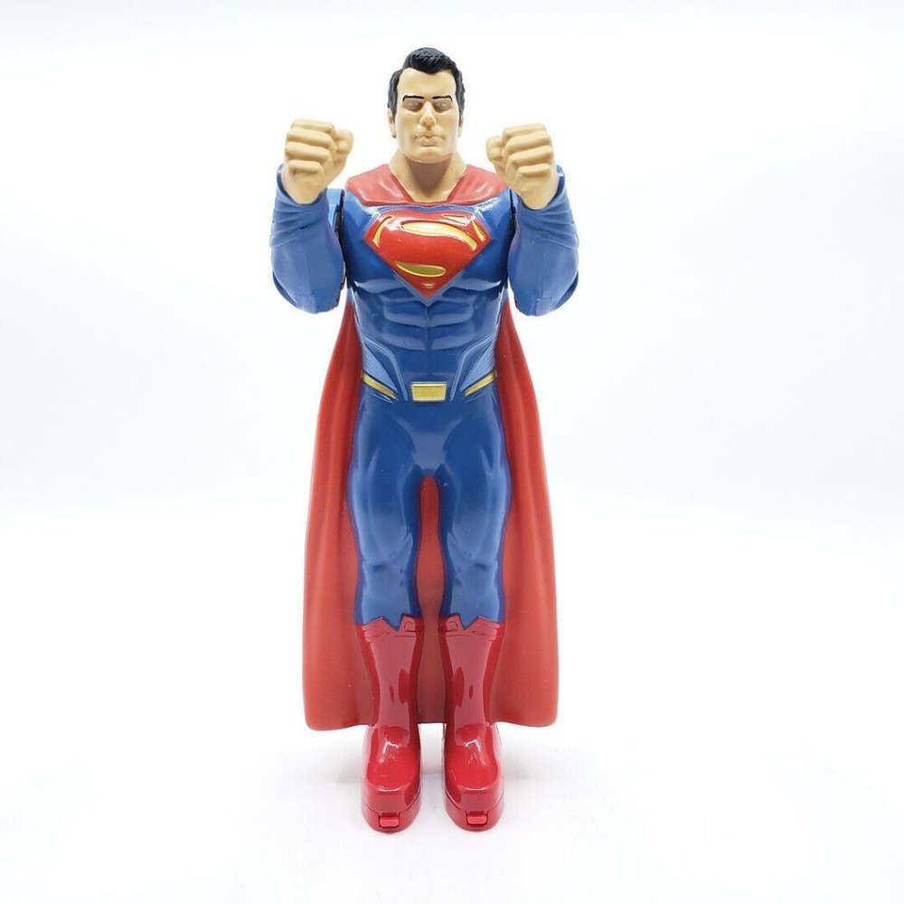 Mattel DC Comics Superman Rock Em Sock Em Robots REPLACEMENT Superman ONLY 8 in